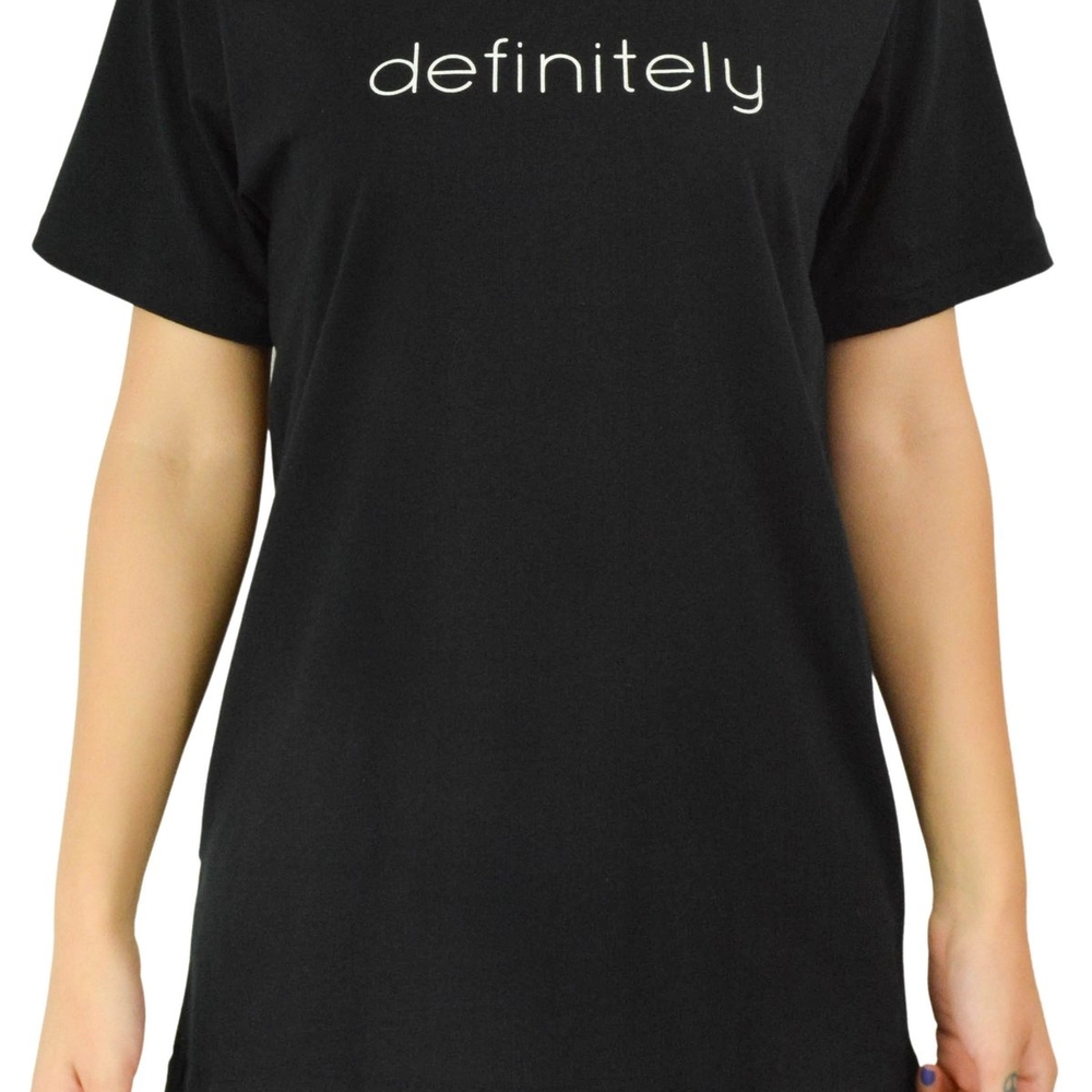 Black Women's Definitely T-Shirt